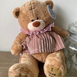 Peluche oso parchado